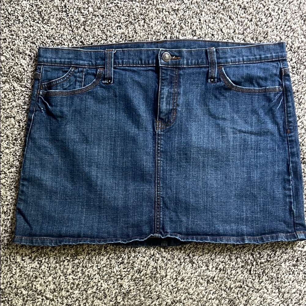 GAP Blue Denim Skirt size 18